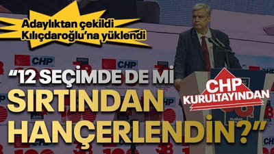 Adaylıktan çekildi Kılıçdaroğlu’na yüklendi “12 seçimde de mi sırtından hançerlendin?”